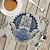olcso Placemats és alátétek és trivák-1db hamasa kézi ramadán mintás alátét asztali szőnyeg 12x18 hüvelykes asztali szőnyeg partikonyha étkező dekorációhoz