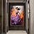billiga Människomålningar-100 % handmålad modern oljemålning figurkonst spansk flamencodans dukmålningar väggkonstbilder för vardagsrum (ingen ram)
