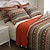 billige Dynetrekk sett-vattert quilt, ren bomull, bohem-stripet quiltet sengetrekk, vannvasket air condition-dyne, sommerkjølig
