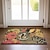 levne Doormaty-vítejte králíci rohožka podložky omyvatelné koberce kuchyňská podložka protiskluzový koberec odolný proti oleji vnitřní venkovní podložka dekorace ložnice koupelnová předložka vstupní koberec