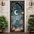 levne Kryty dveří-eid mubarak ramadán kareem kryty dveří nástěnná malba výzdoba dveří tapisérie dveřní závěs dekorace pozadí dveřní banner odnímatelný pro přední dveře vnitřní venkovní domácí dekorace pokoje farma