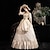 preiswerte Historische &amp; Vintage-Kostüme-Gothic Viktorianisch Vintage inspiriert Mittelalterlich Kleid Partykostüm Ballkleid Prinzessin Shakespeare Brautkleidung Damen Ballkleid Halloween Hochzeit Party Abendgesellschaft Kleid
