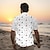 abordables Chemise hawaïenne homme-Chemise hawaïenne à manches courtes pour hommes, voilier imprimé en 3d, boutonnée, chemise de plage, vacances, usage quotidien, s à 3xl