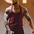 abordables camisetas y tanques activos para hombres-Hombre Camiseta sin mangas Tanque de ejercicios Tanque Camisetas Interiores Escote en U Sin Mangas Deporte Casual Diario Gimnasia Transpirable Suave Plano Negro Blanco Ropa de Deporte Moda Básico