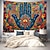 Χαμηλού Κόστους Διακοπές Ταπετσαρίες-χρωματιστό γυαλί hamsa ταπετσαρία κρεμαστό χέρι eid Ramadan τοίχο τέχνη μεγάλη ταπετσαρία τοιχογραφία διακόσμηση φωτογραφία σκηνικό κουβέρτα κουρτίνα σπίτι υπνοδωμάτιο διακόσμηση σαλόνι