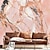 voordelige Samenvatting en marmeren behang-cool wallpapers marmer abstract roze zwart 3d behang muurschildering rolsticker peel stick verwijderbaar pvc/vinyl materiaal zelfklevend/kleefstof vereist muurdecor voor woonkamer keuken badkamer