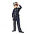 cheap Career &amp; Profession Costumes-Boys Girls&#039; Police Cosplay Costume Outfits For Halloween Carnival Masquerade Cosplay Kid&#039;s Top Pants More Accessories