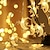 abordables Guirlandes Lumineuses LED-Guirlande lumineuse led étoile lune alimentée par batterie, 3m, 20led, 1.5m, 10led, guirlande lumineuse étoile et lune, décoration de jardin, fête à domicile, eid mubarak