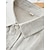 رخيصةأون قمصان الكتان الفاخرة-45% كتان جيب رجالي قميص كتان قميص زر حتى القميص قميص صيفي أسود أبيض أزرق البحرية كم طويل سهل Lapel ربيع &amp; الصيف الأماكن المفتوحة مناسب للبس اليومي ملابس