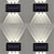 voordelige Wandverlichting buiten-2/4/6 stuks waterdichte wandlampen op zonne-energie, 6led-dekverlichting voor buiten, voor decoratie van binnenplaatsen, straten, hekken, garages, tuinen, trappen, hekverlichting