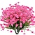 economico Fiore finti-1 pacchetto di fiori artificiali per esterni, tenda divisoria per decorazioni per esterni con fiori artificiali da giardino, erba primaverile, rosa realistica, perfetta per l&#039;arredamento esterno
