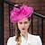 preiswerte Faszinator-Fascinators Kentucky Derby Hut Tüll Netz Untertasse Hut Zylinder Hochzeit Teeparty elegante Hochzeit mit Federschleife Kopfbedeckung Kopfbedeckung