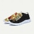 cheap Graphic Print Shoes-Men&#039;s Sneakers Loafers &amp; Slip-Ons Casual Shoes Print Shoes Flyknit Shoes Sporty Casual Beach Daily Knit Breathable Massage Comfortable Black Yellow