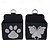 cheap Car Organizers-Car Storage Box Cartoon Pattern Car Air Conditioning Bag Imitation Leather Certificate Bag for Easy Access