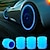 billige Karosseridekorasjon og -beskyttelse til bil-starfre bil lysende ventil ventil grønn rosa blå gul bildekk ventilhette motorsykkel ventil kjerneglød