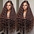 cheap Human Hair Lace Front Wigs-Unprocessed Virgin Hair 13x4 Lace Front Wig Free Part Brazilian Hair Curly Auburn Wig 130% 150% Density with Baby Hair  Pre-Plucked For Women Long Human Hair Lace Wig