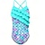 billiga Badkläder-söt och sportig sjöjungfrubaddräkt i ett stycke med fiskfjälltryck, v-ringad och lotusbladskant för flickor, 12 år och yngre