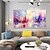 cheap Abstract Paintings-Handmade Oil Painting  Canvas wall Art Decoration  Abstract Knife Painting  Landscape Purple For Home Decor Rolled Frameless Unstretched Painting