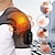 voordelige Lichaamsmassage-apparaat-schoudermassageapparaat met warmte en trillingen voor artritis pijnverlichting en thermische fysiotherapie elektrische verwarming schouder nek- en schoudergewrichtsbelasting verwarming