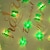 お買い得  ＬＥＤライトストリップ-セントパトリックの LED ライトストリング アイリッシュカーニバル グリーンハット 四つ葉のクローバー 装飾ライトストリング