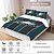 baratos Conjuntos de capa de edredão-Conjunto de cama com estampa de águia 3d, capa de edredom com 1 capa de edredom estampada, 2 fronhas para casal/queen/king