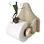 billiga Badrumsprylar-kreativ groda ridning cykel toalettpappershållare rolig väggmonterad groda rullpappershållare