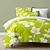 billige eksklusivt design-grønne blade mønster dynebetræk sæt blødt 3-delt luksus sengetøj i bomuld boligindretning gave tvilling fuld king queen size dynebetræk