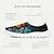 Недорогие Графическая печатная обувь-Жен. Кеды Обувь с принтом Обувь для печати Большие размеры на открытом воздухе Повседневные Путешествия Контрастных цветов Бабочка 3D На плоской подошве На каждый день Удобная обувь Минимализм