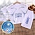 cheap Sets-2 Pieces Kids Boys T-shirt &amp; Shorts Outfit Letter Short Sleeve Crewneck Set Casual Fashion Daily Summer Spring 7-13 Years With 1PC Water Bubble Ball