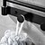 voordelige Badjashaken-RVS roterende multifunctionele plakhaak met handdoekbeugel, boorvrij, zelfklevend, waterdicht, voor badkamer, keuken, kantoor