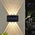 cheap Outdoor Wall Lights-2/4/6 PCS Solar Waterproof Wall Lights, Outdoor 6LED Deck Lights, for Decoration of Courtyards, Streets, Fences, Garages, Gardens, Stairs, Fence Lights