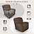 billige Recliner og lenestol-jacquard recliner trekk slipcover 1 stk, stretch lenestoltrekk for 1 sete lenesofa, enkeltsete recliner sofatrekk veldig mykt, maskinvaskbar