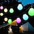 abordables Tiras de Luces LED-Luces de hadas solares al aire libre 10/20/30 bombillas solares LED para exteriores luces de hadas 8 modos impermeables ip65 iluminación de luz de hadas de jardín con energía solar para fiesta de boda