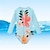 Недорогие Плавательные костюмы-Дети Девочки Купальник на открытом воздухе Весы Купальники 2-12 лет Лето Цвет1 Цвет изображения 3 Цвет изображения 4