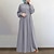 Недорогие Национальная мусульманская одежда в арабском стиле-Жен. Платья Абайя Халат Дубай исламский Арабский арабский Мусульманин Рамадан Взрослые Платье