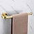cheap Towel Bars-4pcs Bathroom Hardware Set Bath Accessory Kit Wall Mounted Stainless Steel18Inch Towel Bar Brushed Gold Bathroom Accessories Toilet Paper Holder Robe Clothes Hook