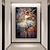 お買い得  人物画-オリジナルバレエダンサー手描き油絵キャンバス大壁アート抽象ナイフテクスチャグリル油絵リビングルームの壁の装飾ギフトフレームなし
