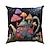 cheap Floral &amp; Plants Style-Fantasy Mushrooms Pattern 1PC Throw Pillow Covers Multiple Size Coastal Outdoor Decorative Pillows Soft Velvet Cushion Cases for Couch Sofa Bed Home Decor