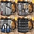 billiga Muggar och koppar-3d-utskrift mekaniker verktygslåda set mugg, keramisk kaffemugg, mekanisk verktygslåda utskrift mugg, presenter för män