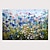 Недорогие Картины с цветочными мотивами-ручная работа картина маслом холст стены искусства украшения рисунок нож живопись цветы декорации для домашнего декора проката бескаркасная живопись Унши