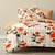 billige eksklusivt design-geometrisk blomstret mønster dynebetræk sæt blødt 3-delt luksus bomuld sengetøj sæt boligindretning gave tvilling fuld king queen size dynebetræk