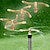 halpa Kastelu-3/4-vartinen automaattinen pyörivä ruisku puutarhasadetin pyörivä nurmikon sprinkleri 360 asteen automaattinen pyörivä messinkisprinkleri pyörivä sprinklerijärjestelmä sprinklerit sopivat suurille