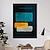 abordables Pinturas abstractas-Mark Rothko pintado a mano lienzo arte pintura al óleo superventas hecho a mano Mark Rothko lienzo abstracto arte de la pared arte moderno minimalista para sala de estar decoración del hogar listo