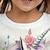economico Top-Da ragazza 3D Unicorno T-shirt Camicie Rosa Manica corta Stampa 3D Estate Attivo Di tendenza stile sveglio Poliestere Bambino 3-12 anni Girocollo Esterno Informale Giornaliero Standard