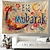 voordelige Feestelijke wandkleden-eid mubarak ramadan kleurrijk hangend tapijt kunst aan de muur groot tapijt muurschildering decor foto achtergrond deken gordijn thuis slaapkamer woonkamer decoratie