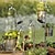 abordables Éclairages pour allées-Fer solaire douche bouilloire robinet pot de fleur lumière pelouse lumière cour extérieure jardin lumière