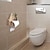 billiga Badrumsprylar-kreativ groda ridning cykel toalettpappershållare rolig väggmonterad groda rullpappershållare