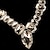 preiswerte Halsketten-Anhänger Halskette Strass Steine Damen Modisch Luxus Transparent Hochzeit Tropfen Modische Halsketten Für Hochzeit Party