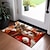 levne Doormaty-červená látka kočičí rohožka podlahové rohože omyvatelné koberečky kuchyňská rohož protiskluzový koberec odolný proti oleji vnitřní venkovní rohož ložnice dekorace koupelnová rohož vstupní koberec