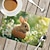 رخيصةأون المفارش والفساد والطريفات-قطعة واحدة من مفارش الطاولة على شكل أرنب مقاس 12 × 18 بوصة لتزيين حفلات المطبخ وتناول الطعام